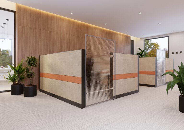 Cubicle Doors for Workplace Privacy | Sliding Cubicle Doors