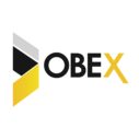 Black and Yellow OBEX Logo