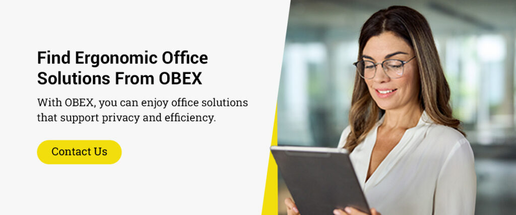 Find ergonomic office solutions from OBEX
