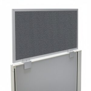 Cubicle Mounted Privacy Screen