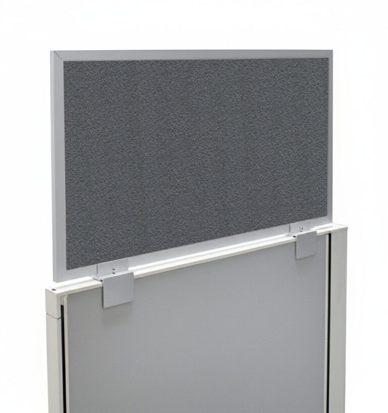 Panel Extenders Cubicle Mounted Privacy Screen - OBEX Panel Extenders